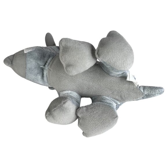 Jurassic World Triceratops Dinosaur Plush Gray Toy Factory 13" Stuffed Animal - Picture 9 of 10